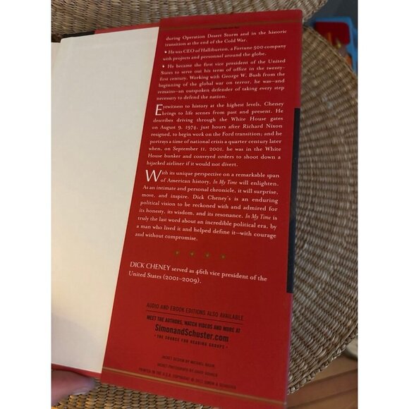 In My Time: A Personal and Political MemoirBook by Dick Cheney and Liz Cheney - Picture 6 of 8